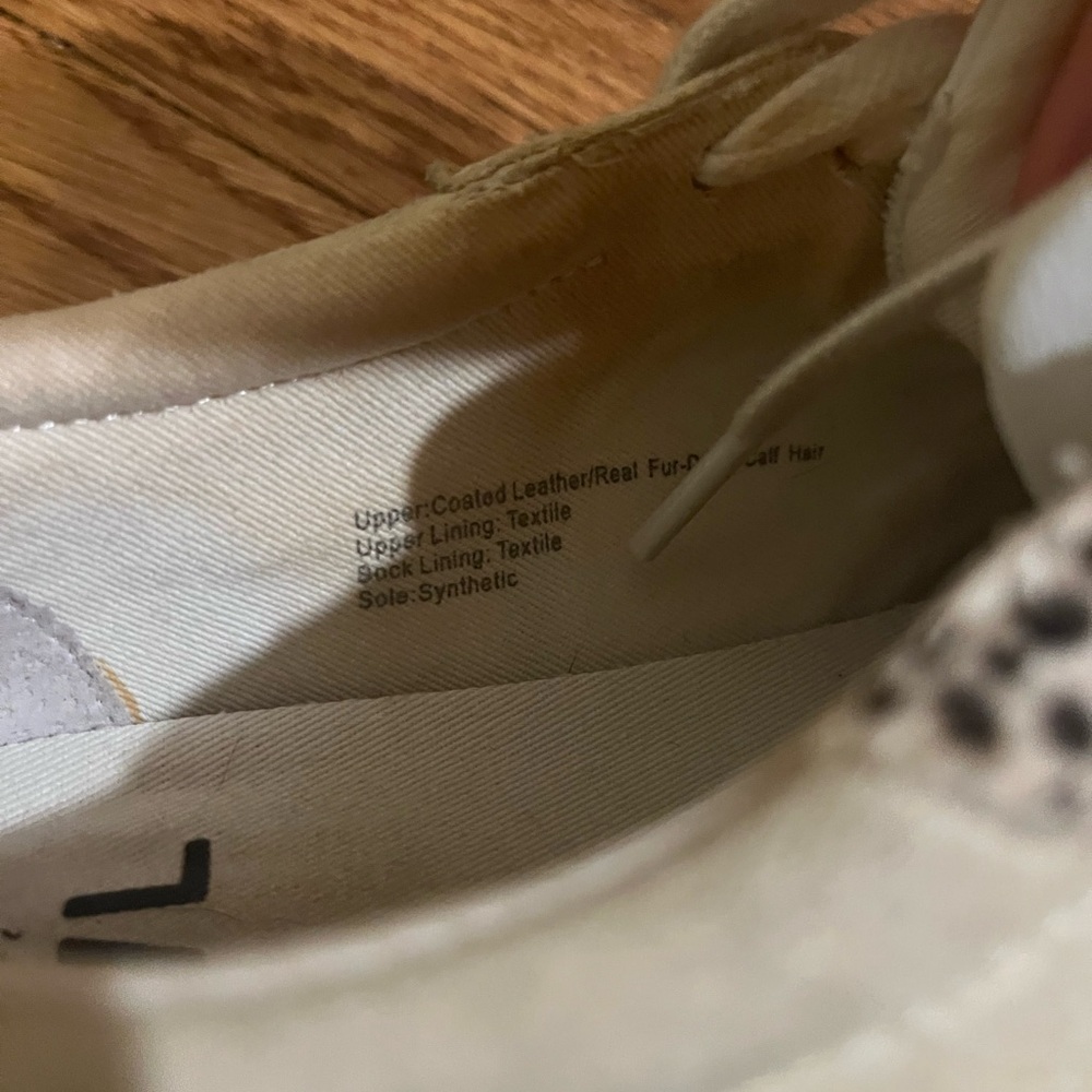 Madewell court sneakers in spotted calf hair - Picture 5 of 5